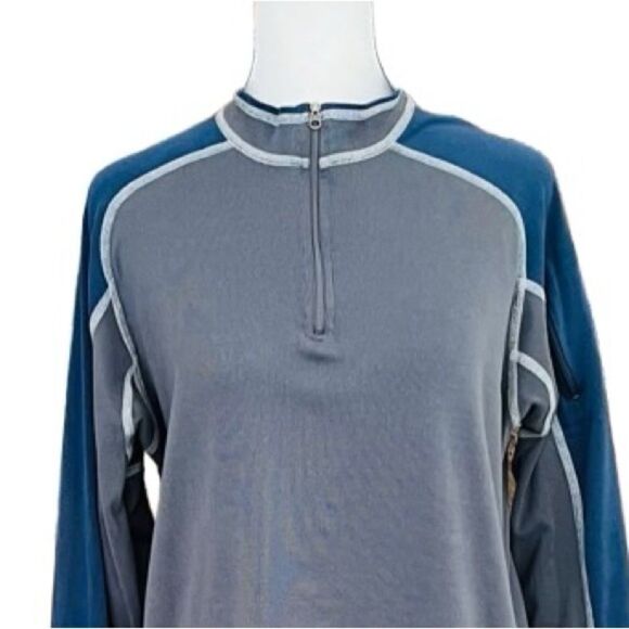KUHL Technikore 1/4 zip 100% polyester activewear top size M. - Picture 2 of 7
